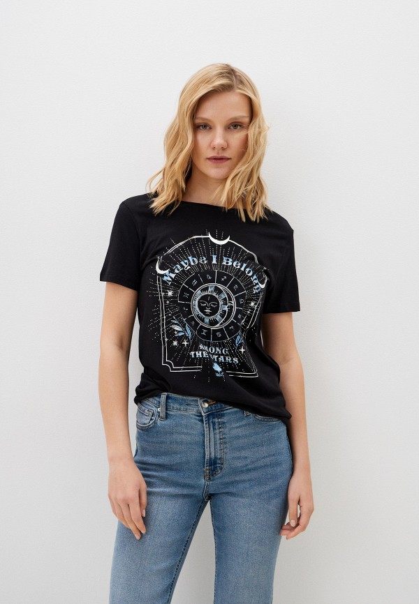 

Футболка Mavi, Черный, SHORT SLEEVE TOP