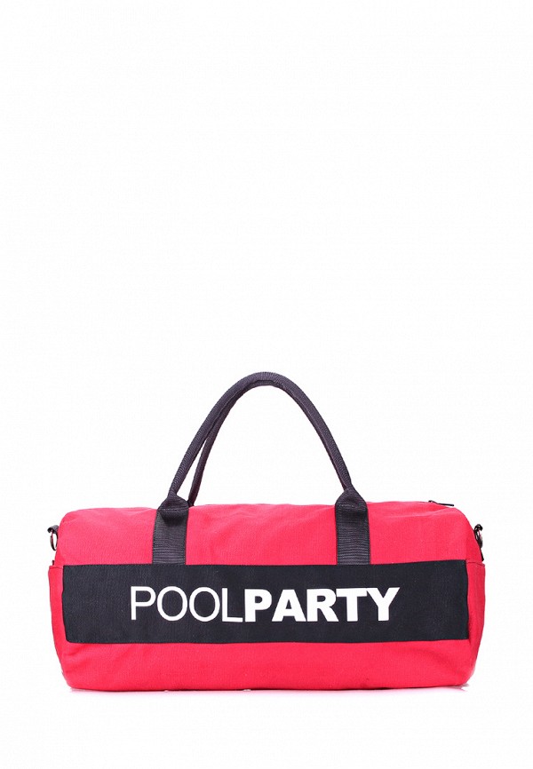 

Сумка спортивная Poolparty, Красный