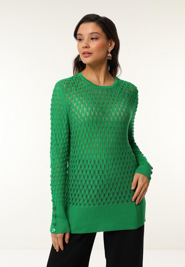 Джемпер Time-to-dress зеленого цвета