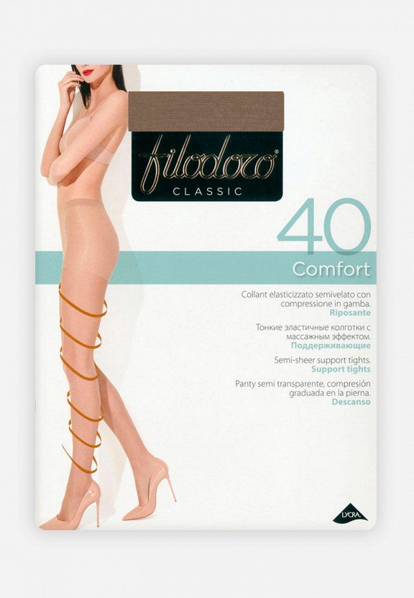 

Колготки Filodoro Classic, Бежевый, FCC COMFORT 40 DEN