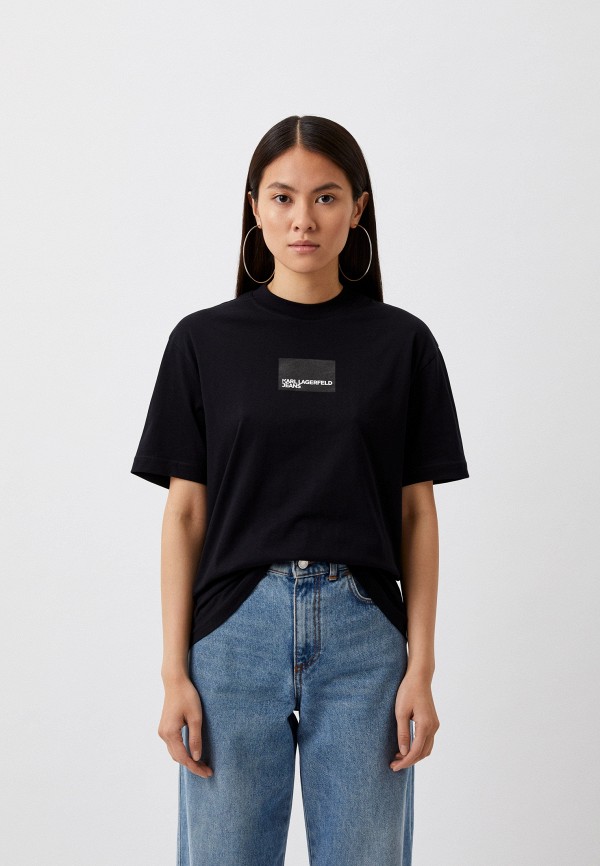 

Футболка Karl Lagerfeld Jeans, Черный