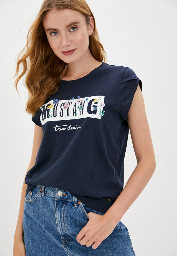 

Футболка Mustang, Синий