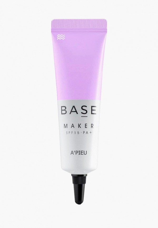 

Праймер для лица Apieu, Белый, Base Maker Glow SPF15, 20 мл