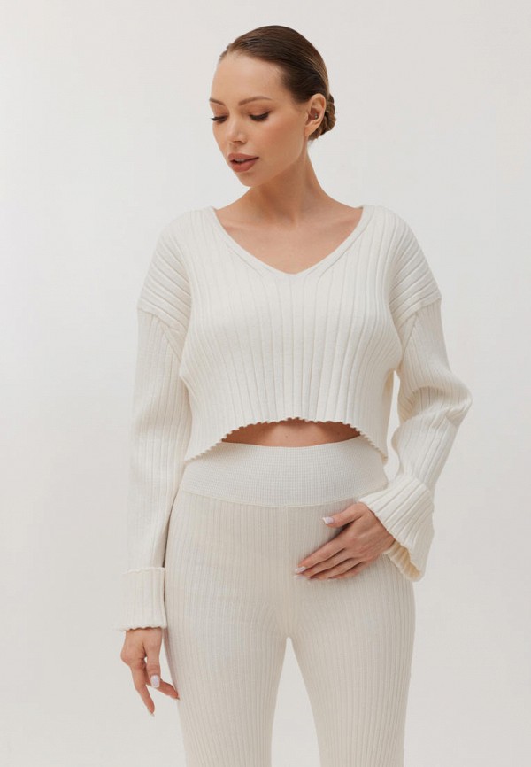 Пуловер Woolook цвет Белый 
