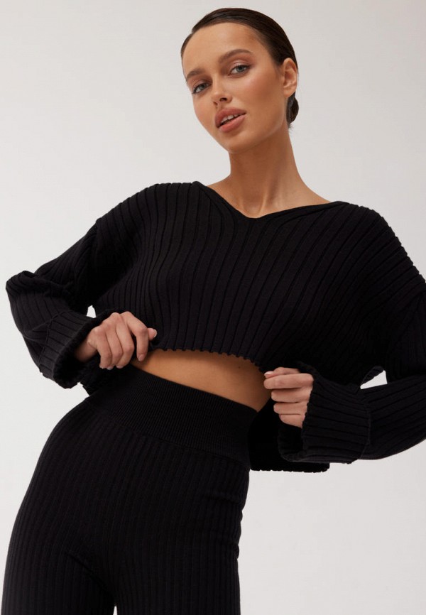 Пуловер Woolook цвет Черный  Фото 6