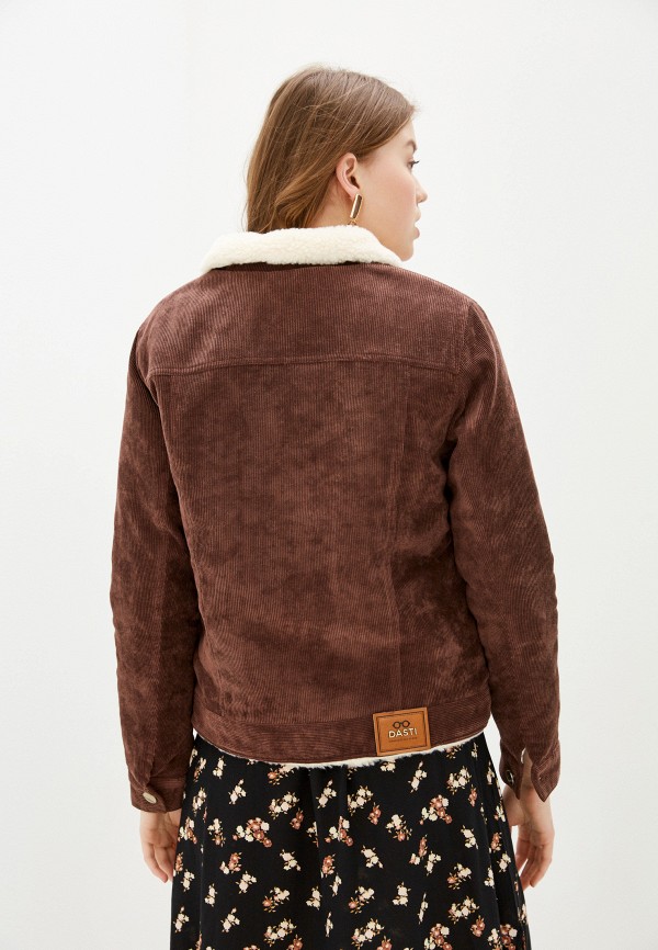 Куртка утепленная Dasti цвет коричневый  Фото 3