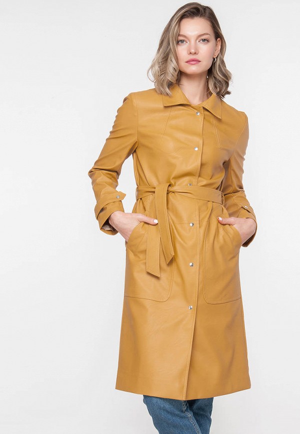 

Куртка кожаная Limonti, Оранжевый