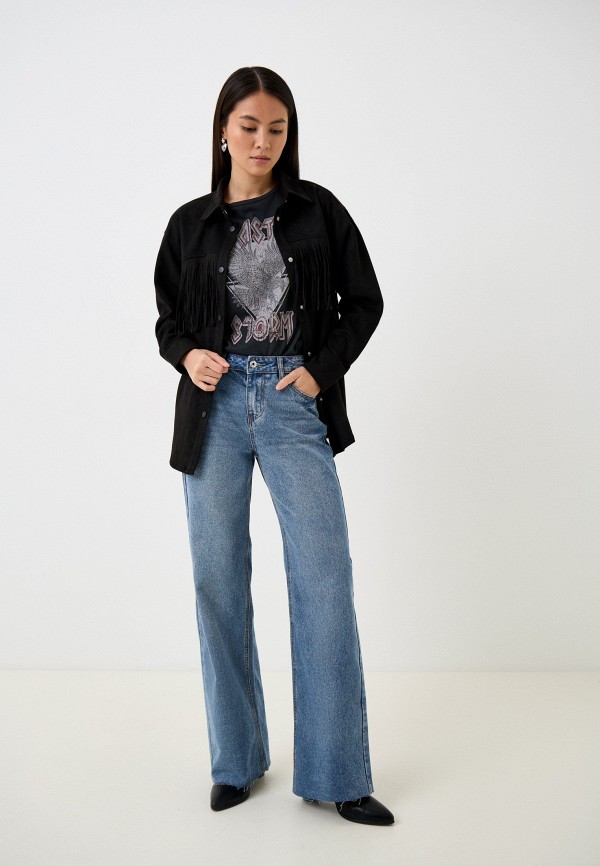 Рубашка Zolla черный, размер 44, фото 2