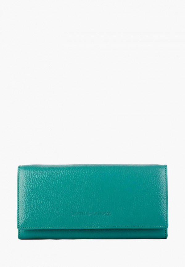 

Кошелек Smith&Canova, Бирюзовый, Smith&Canova MP002XW0YA2V