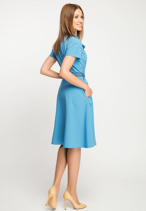 Платье Giulia Rossi цвет голубой  Фото 3