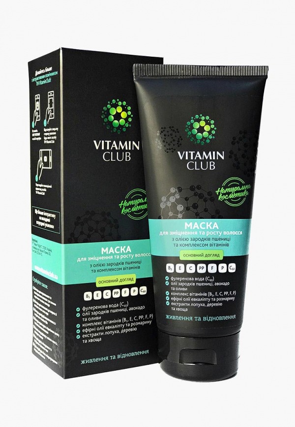 

Маска для волос VitaminClub, Черный