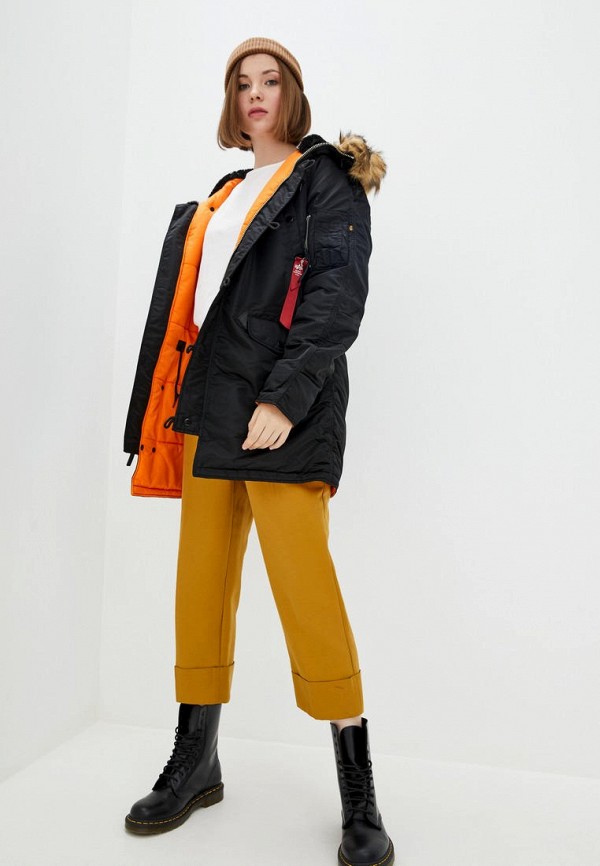

Парка Alpha Industries, Черный, Alpha Industries MP002XW0YEHE
