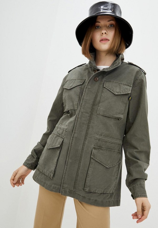 

Куртка Alpha Industries, Хаки, Alpha Industries MP002XW0YEHF