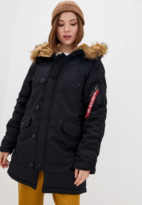 

Парка Alpha Industries, Черный