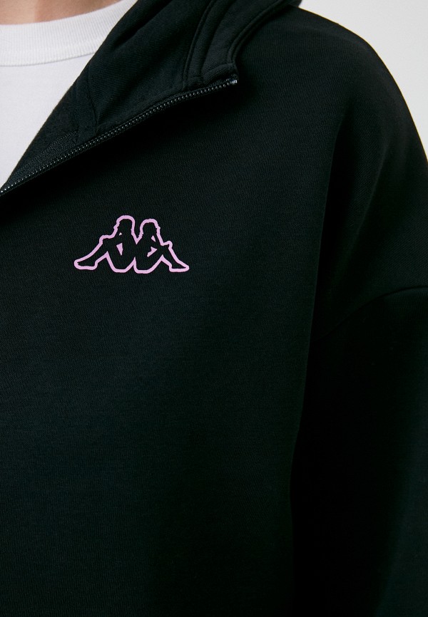 Толстовка Kappa черный, размер 50, фото 5