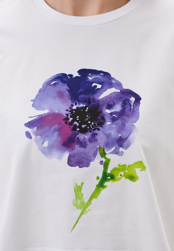 фото Футболка маковцвет