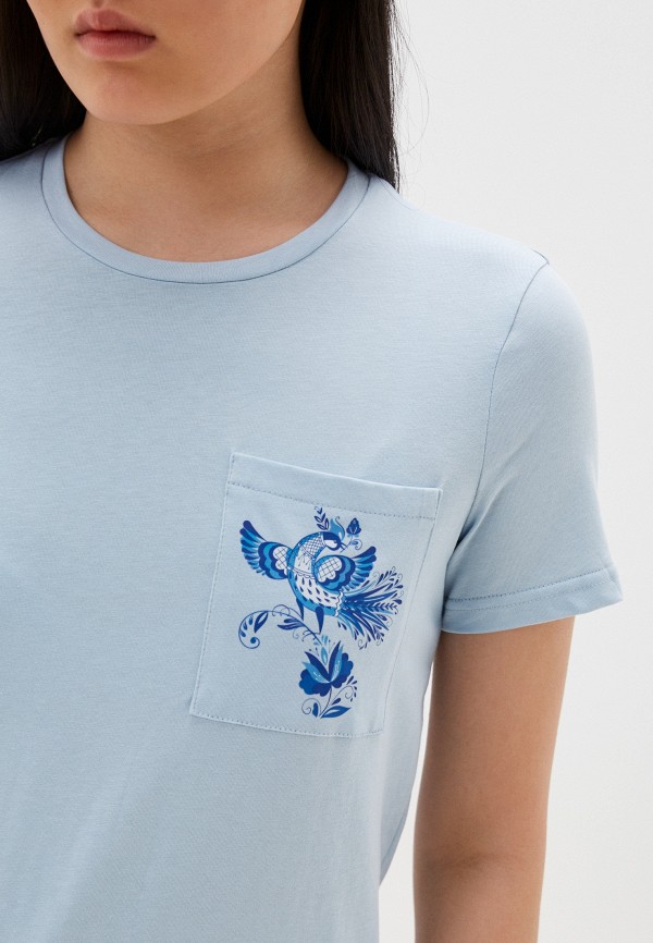 фото Футболка маковцвет