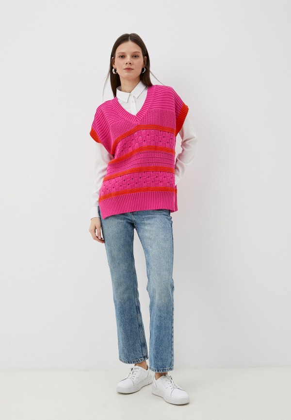 фото Жилет маковцвет