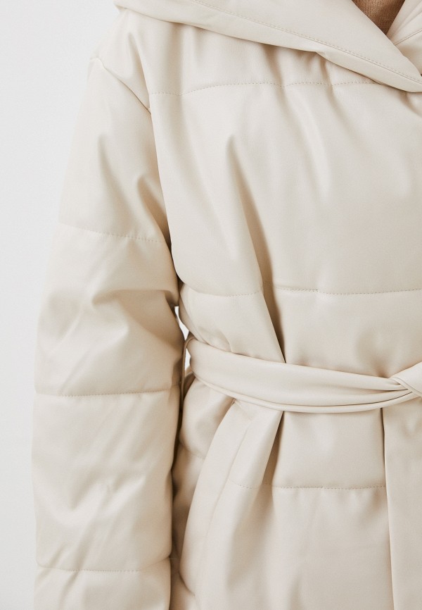 фото Куртка кожаная утепленная befree