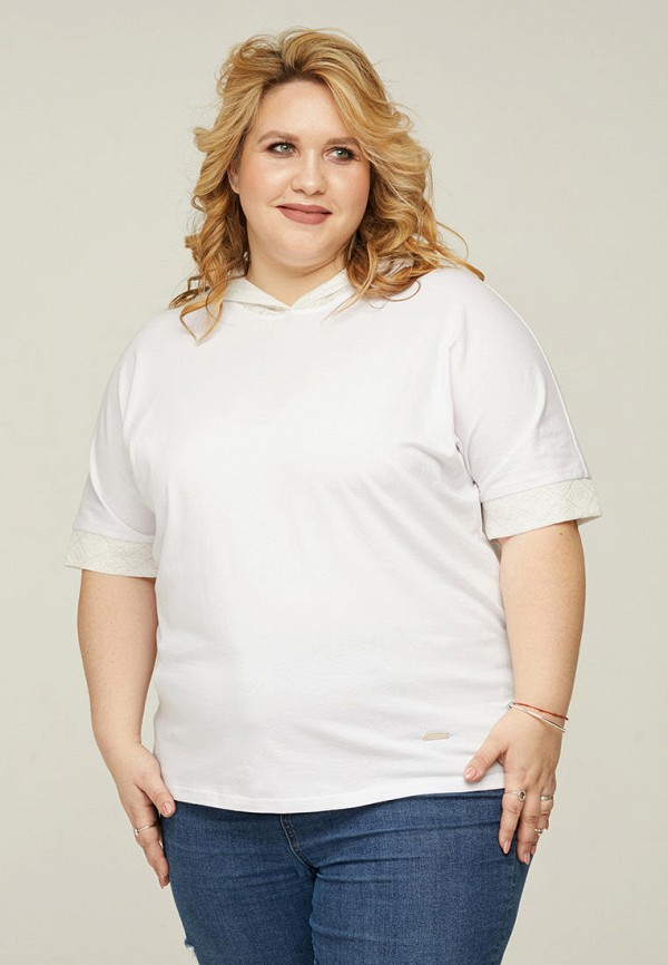 

Футболка Gorda Bella, Белый, Яника