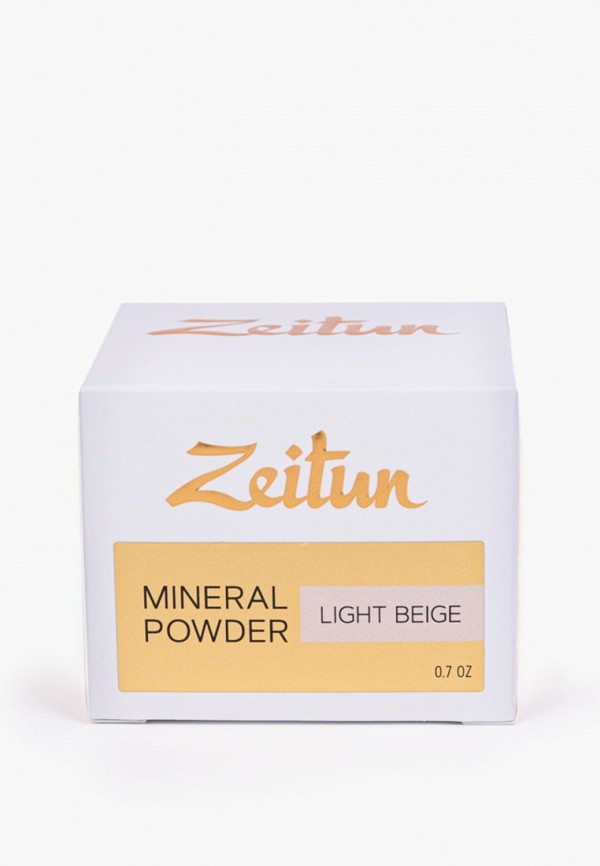 Пудра рассыпчатая Zeitun минеральная, для очень светлой, фарфоровой кожи