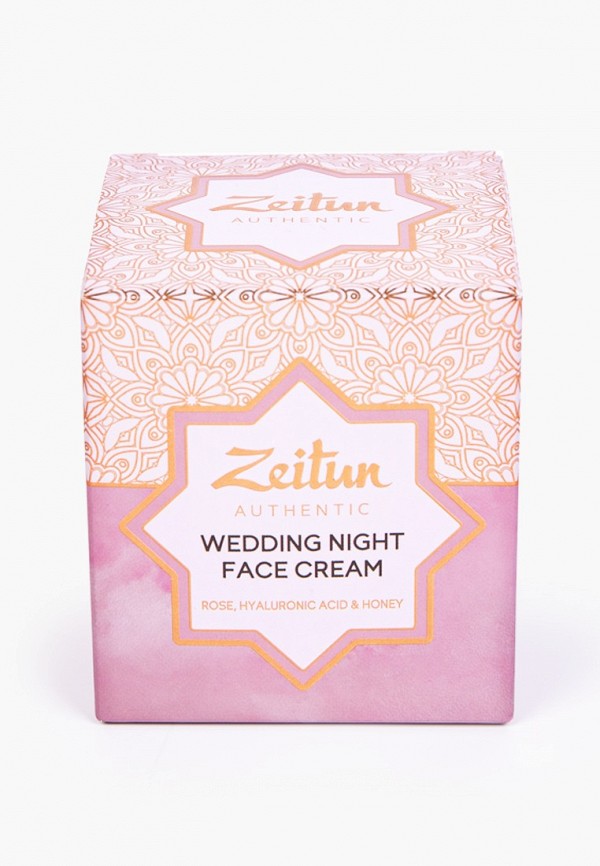 Крем для лица Zeitun невесты ночной питательный с гиалуроновой кислотой и дамасской розой, 100 мл zeitun кремя для лица zeitun крем невесты 100мл 3 шт