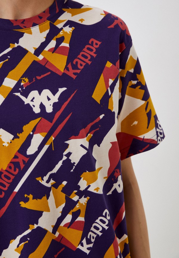 Футболка Kappa фиолетовый, размер 50, фото 3