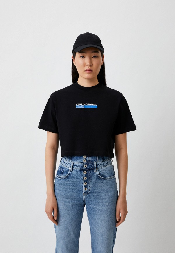 

Футболка Karl Lagerfeld Jeans, Черный