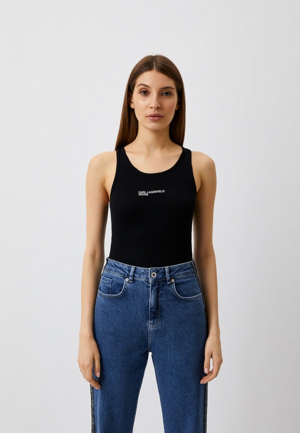 

Майка Karl Lagerfeld Jeans, Черный