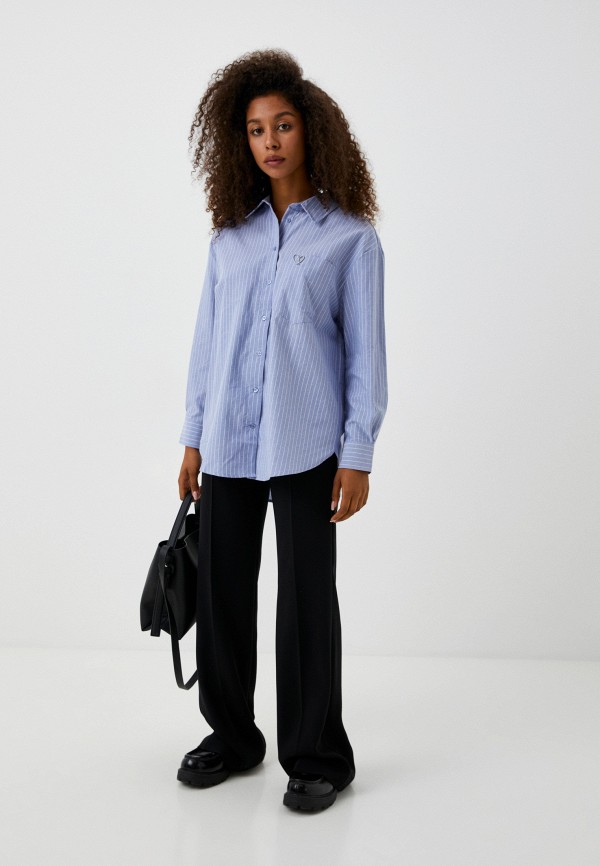 Рубашка Zolla голубой, размер 50, фото 2