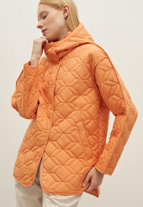 Куртка утепленная Finn Flare цвет Оранжевый  Фото 5