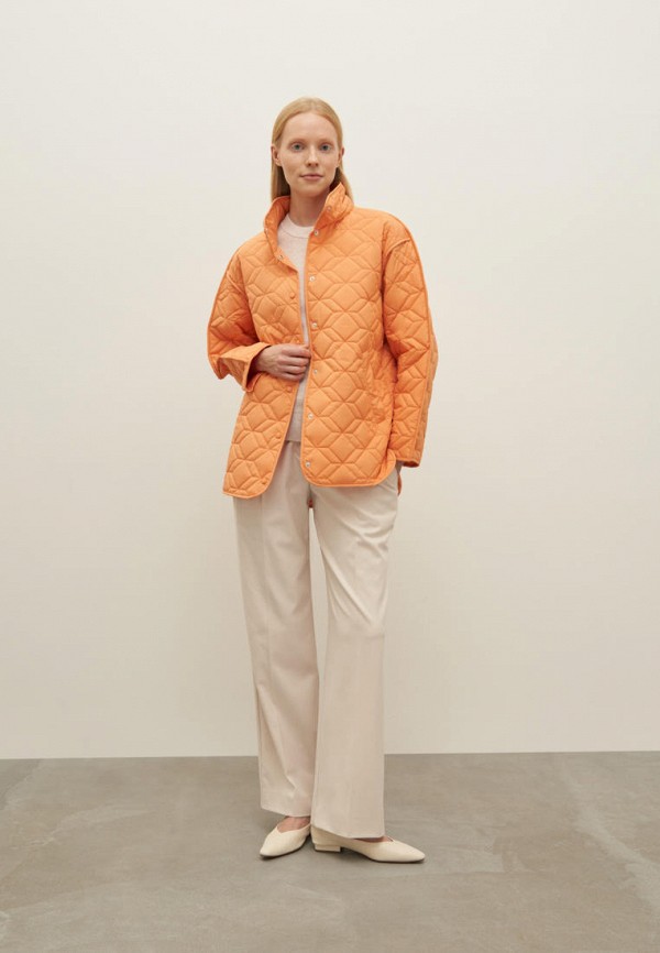 Куртка утепленная Finn Flare цвет Оранжевый  Фото 2