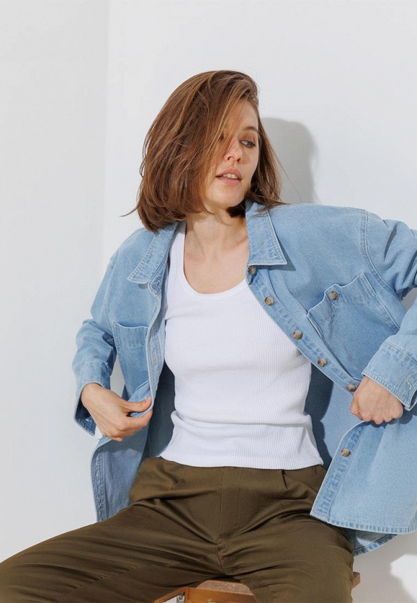 фото Рубашка джинсовая urban tiger