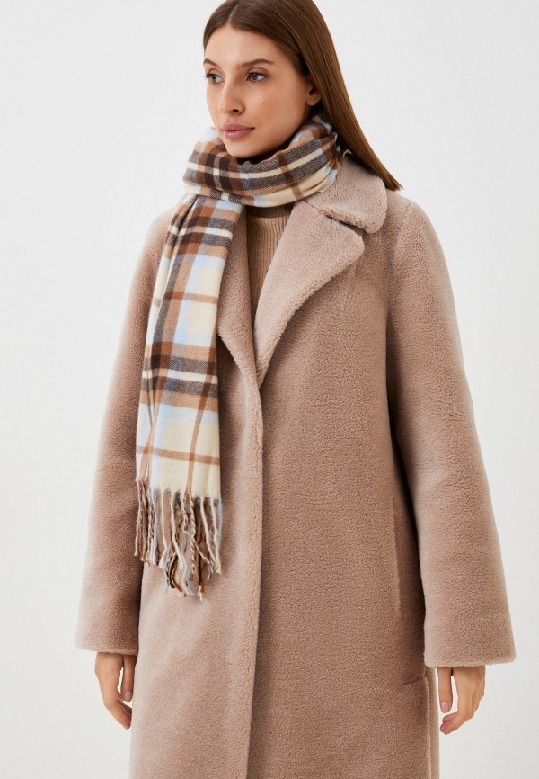 Палантин Zolla коричневый, размер 00, фото 3