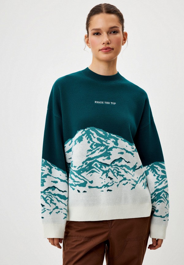 

Джемпер Sela, Зеленый, Kamchatka Collection