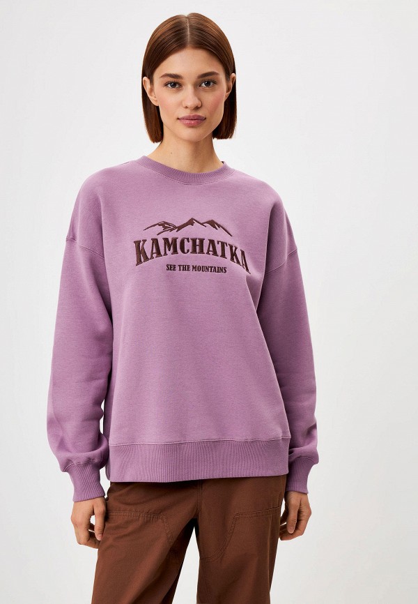 

Свитшот Sela, Фиолетовый, Kamchatka Collection