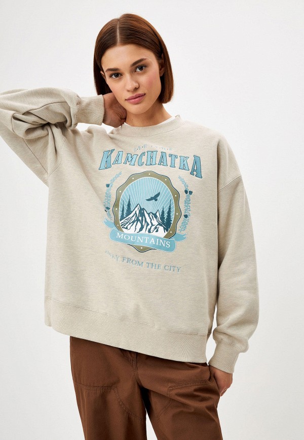 

Свитшот Sela, Бежевый, Kamchatka Collection