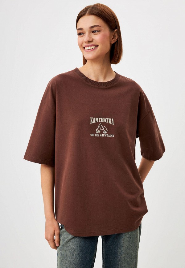 

Футболка Sela, Коричневый, Kamchatka Collection
