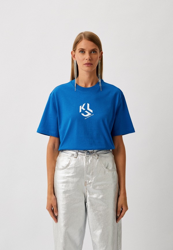 

Футболка Karl Lagerfeld Jeans, Синий