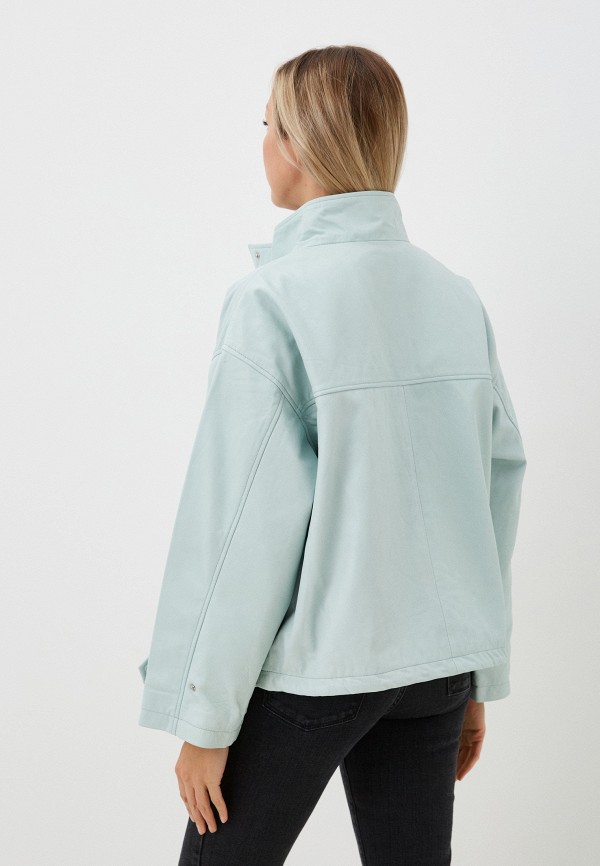 фото Куртка кожаная снежная королева