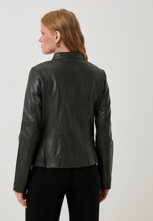 фото Куртка кожаная снежная королева