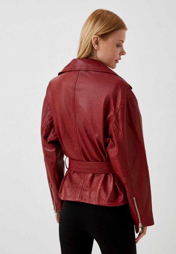 фото Куртка кожаная снежная королева