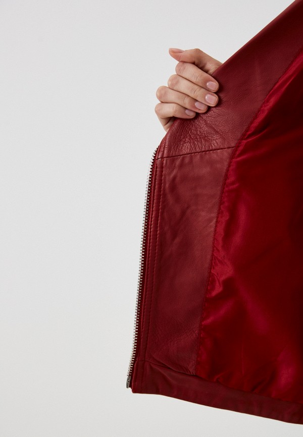 фото Куртка кожаная снежная королева