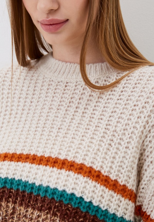 Джемпер Tom Tailor коричневый, размер 46, фото 4