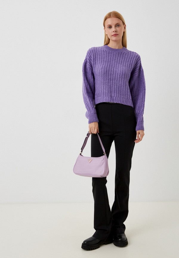 Джемпер D&F фиолетовый, размер 44, фото 2