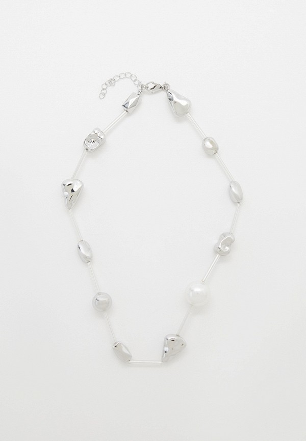 Колье Lilaccat серебряный, размер 00, фото 2