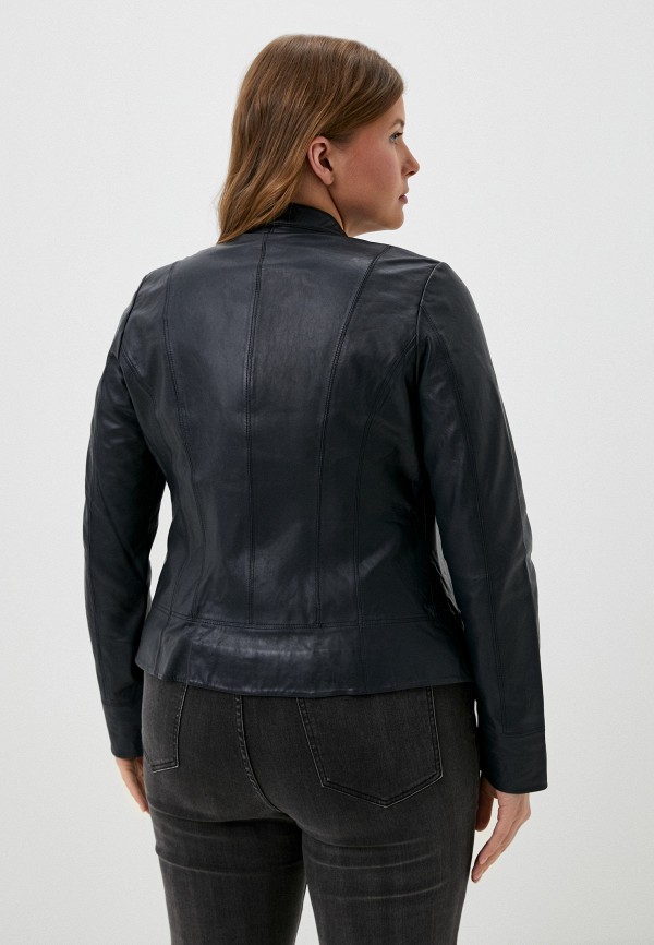 фото Куртка кожаная снежная королева