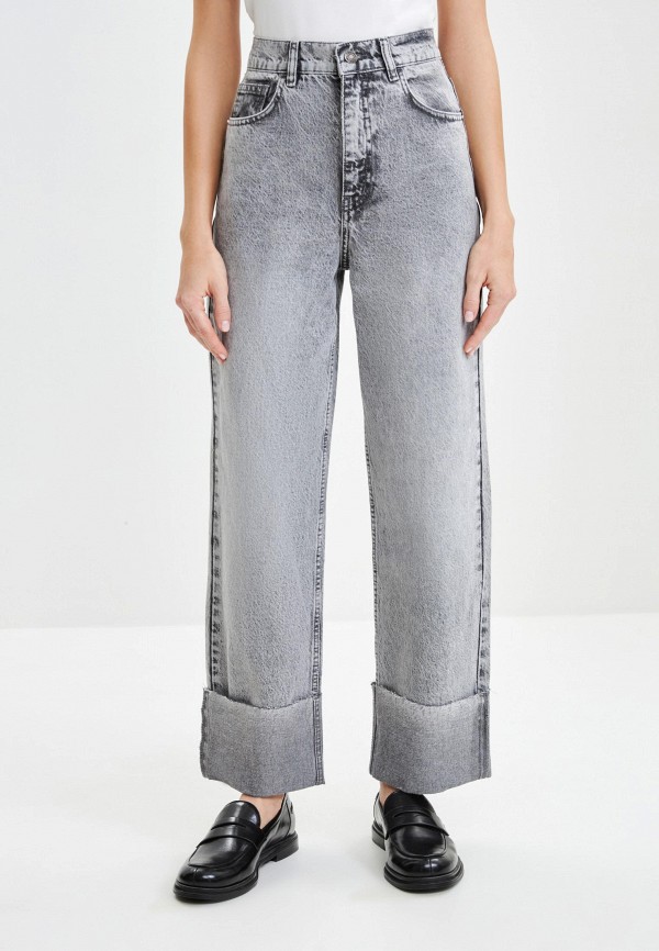 

Джинсы Zarina, Серый, straight fit
