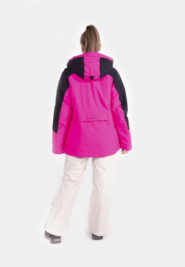 Куртка горнолыжная High Experience цвет Розовый  Фото 3