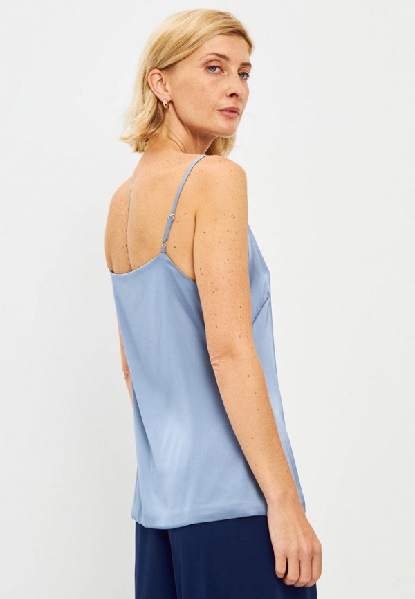 Топ Lacitta голубой, размер 52, фото 3